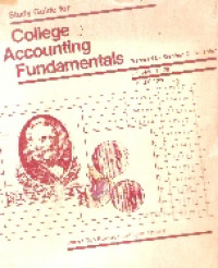Study guide for college accounting fundamentals chapters 15-28