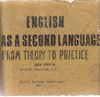 English as a second language from theory to practice
