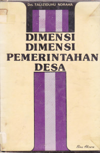 Dimensi-dimensi pemerintahan desa