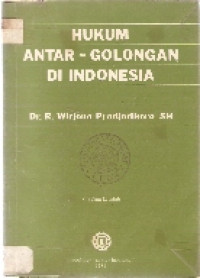 Hukum antar-golongan (intergentiel) di Indonesia
