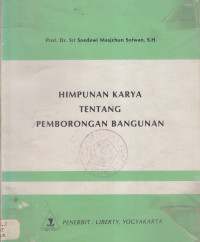 Himpunan karya tentang pemborongan bangunan