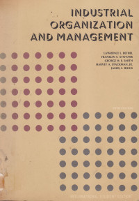Industrial organization and management
