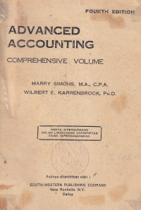Advanced accounting: comprehensive volume