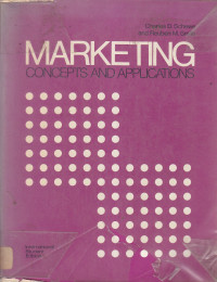 Marketing: concepts and applications