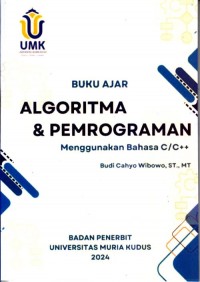 Buku ajar algoritma & perograman menggunakan bahasa C/C ++