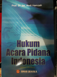 Hukum acara pidana indonesia
