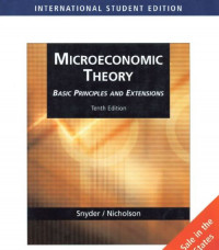 Microeconomic theory: basic principles and extensions