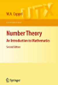 Number theory an introduction to mathematics