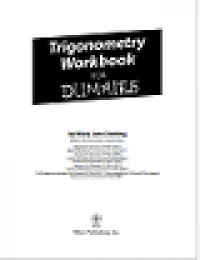 Trigonometry workbook for dummies