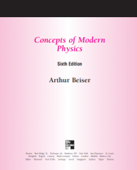 Concepts of modern physics
