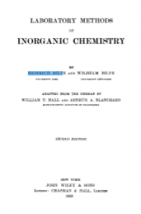 Laboratory methods of inorganic chemistry