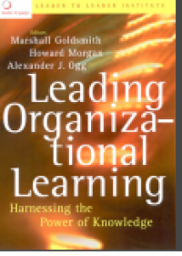 Leading organizational learning
