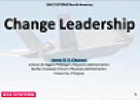Change leadership
