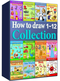 Image of How to draw 1-12 collection