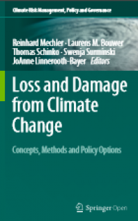 Climate risk management, policy and governance