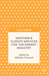 Weather and climate services for the energy industry