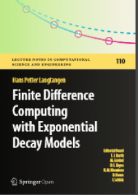 Finite difference computing with exponential decay models