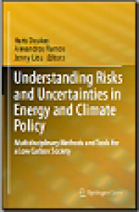 Understanding risks and uncertainties in energy and climate policy