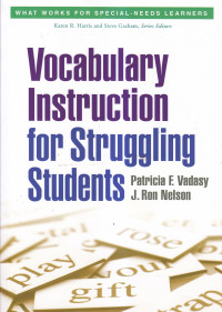 Vocabulary instruction for struggling students