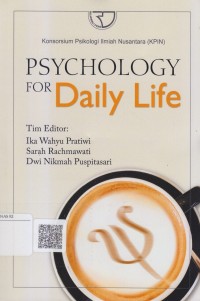 Image of Psichology for daily life