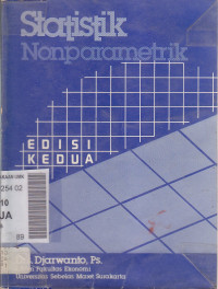 Statistik nonparametrik Ed.II