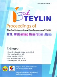 Proceedings of the 3rd international conference on teylin