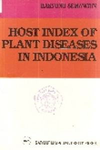Host index of plant diseases in Indonesia