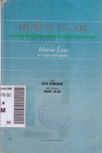 Hukum Islam : ruang lingkup dan kandungannya