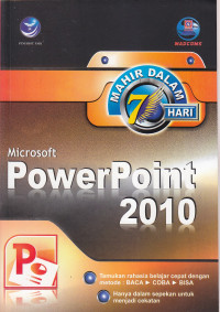 Mahir dalam 7 hari microsoft powerpoint 2010