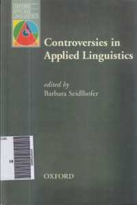 Controversies in applied linguistics