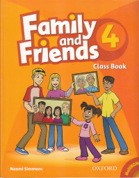 Family and friends 4: class book