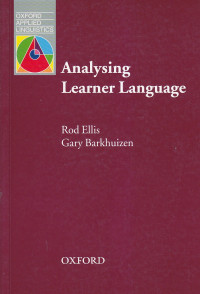 Analysing learner language