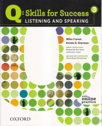 Q: skills for success listening and speaking 3