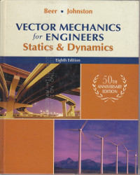 Vector mechanics for engineers : static and dinamics