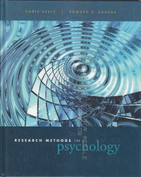 Image of Research methods in psychology : ideas, techniques, and reports