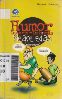 Humor inggris-indonesia please edan (plesetan)