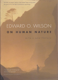 On human nature : with a new preface