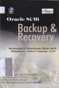 Oracle 8i/9i backup & recovery