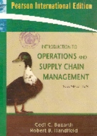 Introduction to operations and supply chain management Ed II
