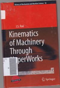 Kinematics of machinery through hyperworks