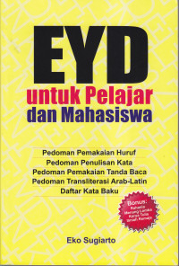 Image of EYD untuk pelajar dan mahasiswa