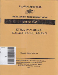Etika dan moral dalam pembelajaran