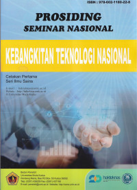 Prosiding seminar nasional : Kebangkitan teknologi nasional 2015 seri ilmu sains