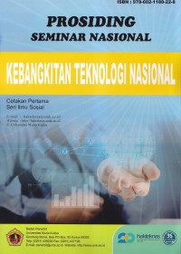 Prosiding seminar nasional : Kebangkitan teknologi nasional 2015 seri ilmu sosial