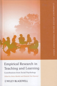 Empirical research in teaching and learning contributions from sosial psychology