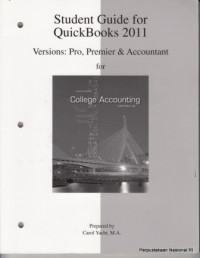 Student Guide for quickbooks 2011