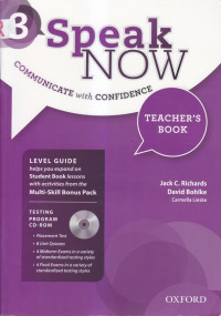 Speak now communicate with confidence : teacher's book