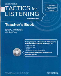 Expanding Tactics for Listening : Teacher's Book