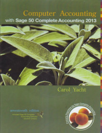 Computer accounting with sage 50 complete accounting 2013