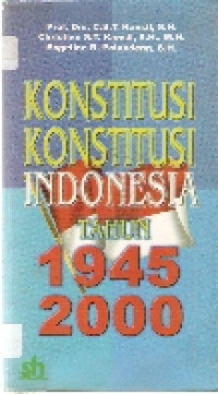 Konstitusi-konstitusi Indonesia tahun 1945-2000